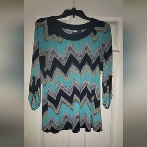 Small Cato Blue Dress Top